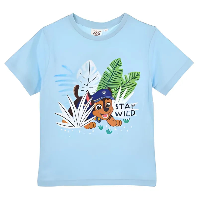 Paw Patrol Chase Kinder Jungen kurzarm T-Shirt Shirt - WS-Trend.de