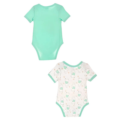 Disney Winnie der Pooh Baby Kleinkind 2er Set kurzarm Body Strampler - Ansicht 2