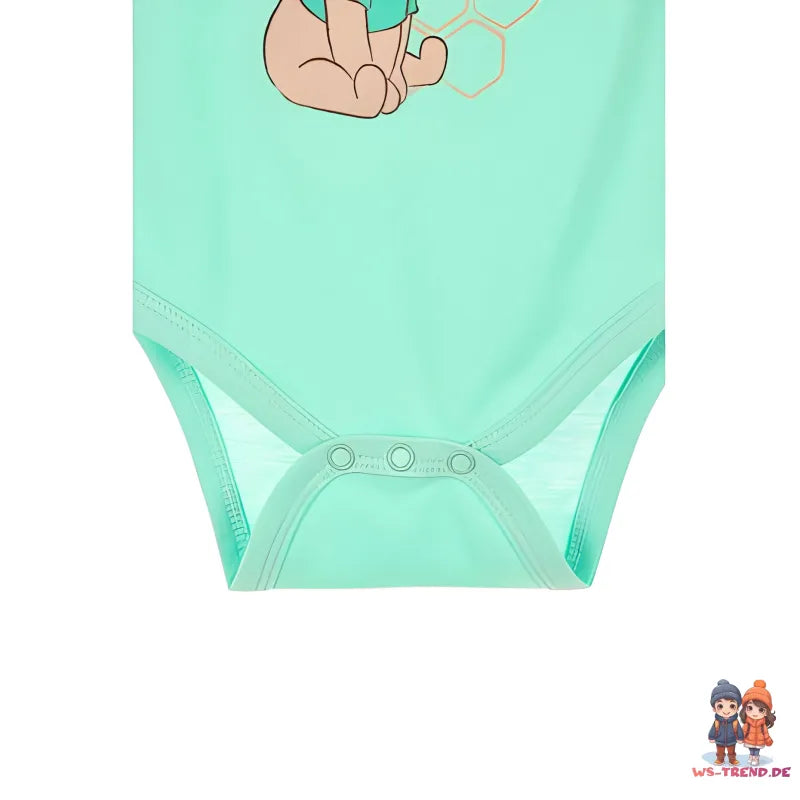 Disney Winnie der Pooh Baby Kleinkind 2er Set kurzarm Body Strampler - WS-Trend.de Gr. 68 - 86