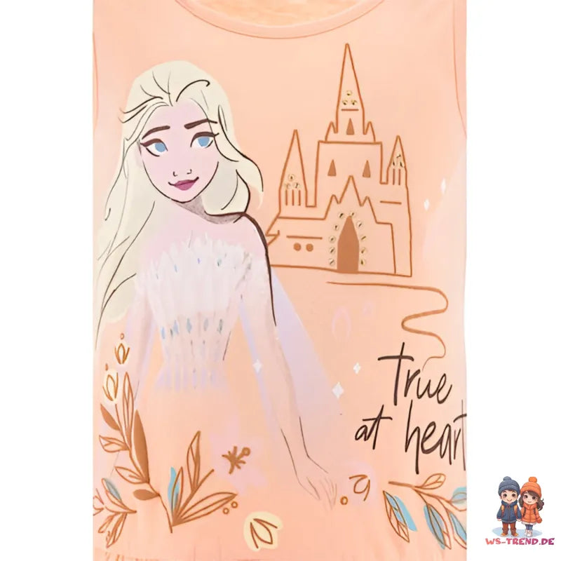 Disney Die Eiskönigin Elsa Kinder Kleid Sommerkleid - WS-Trend.de 104-128 100% Baumwolle