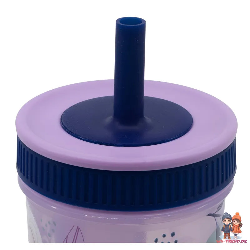 Disney Die Eiskönigin Kinder Trinkbecher Becher integriertem Halm 465 ml - WS-Trend.de