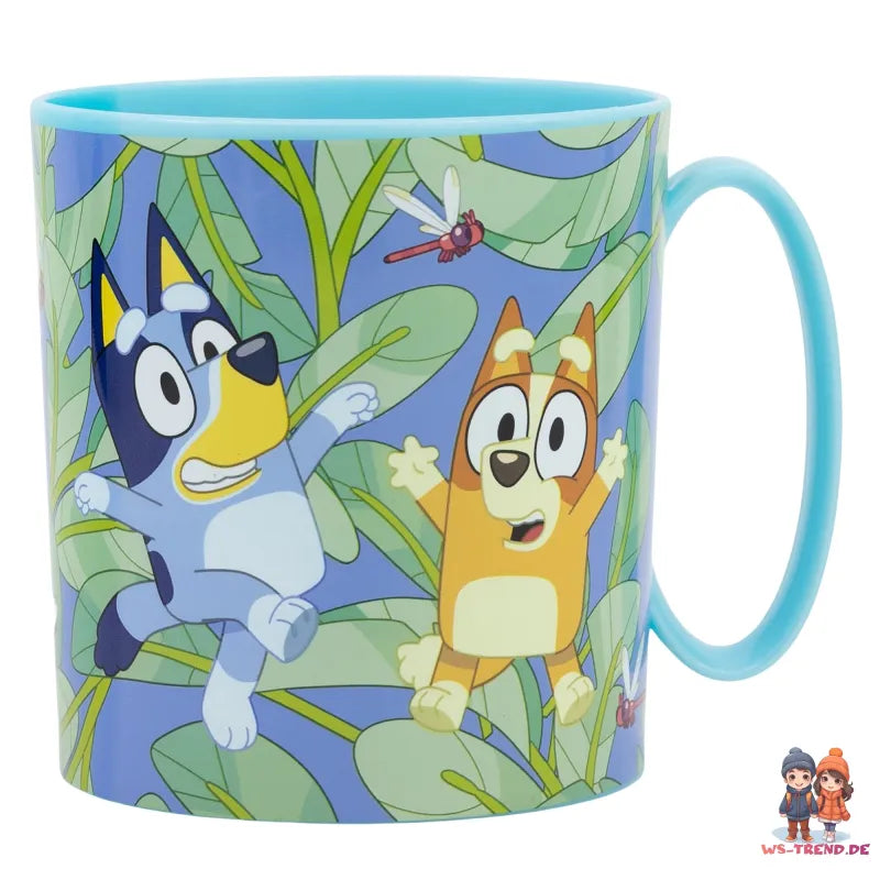Bluey Bingo Kinder Geschirr-Set 3 tlg Becher Teller Schüssel - WS-Trend.de