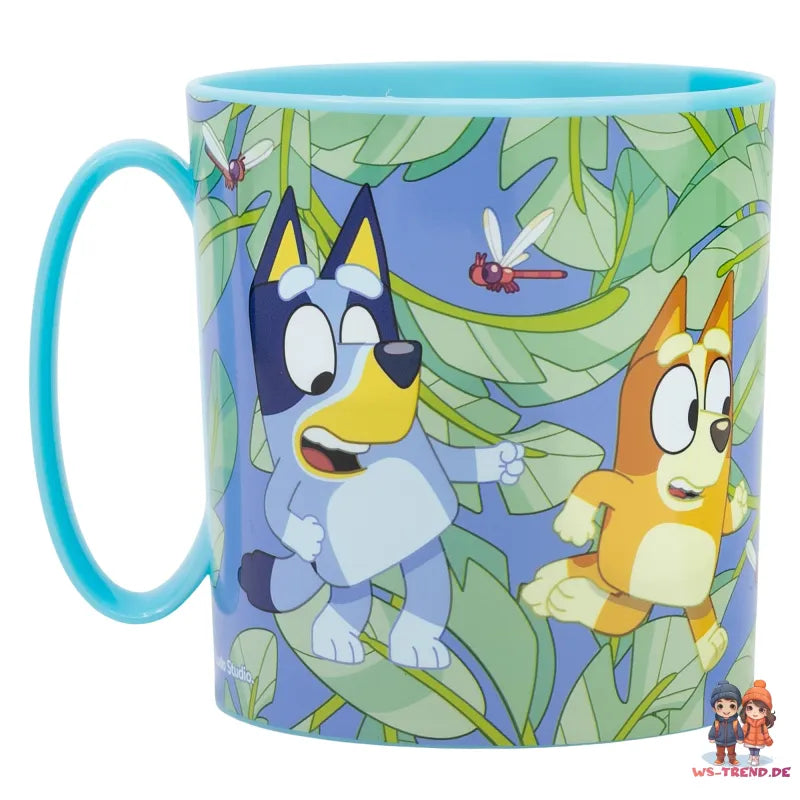 Bluey Bingo Kinder Geschirr-Set 3 tlg Becher Teller Schüssel - WS-Trend.de