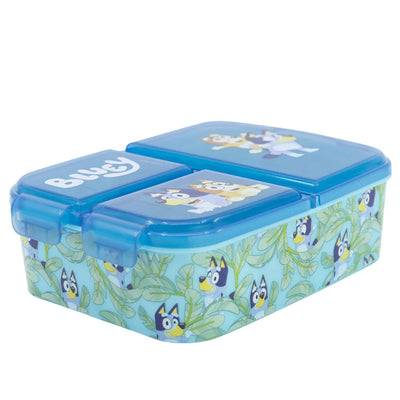 Bluey Bingo Kinder 2teiliges Set 3 Kammern Brotdose Alu Trinkflasche 530 ml - Ansicht 2