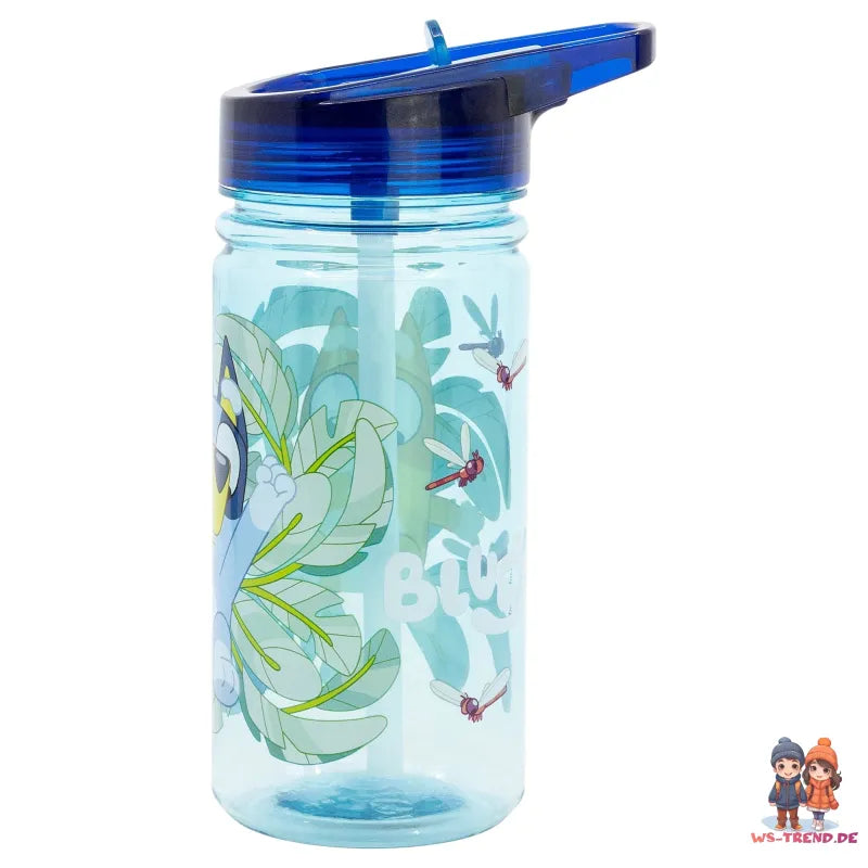 Bluey Bingo Kinder Wasserflasche Trinkflasche Flasche 475 ml Haltegriff - WS-Trend.de