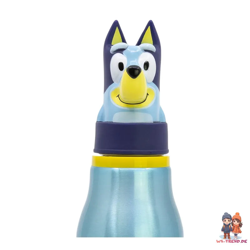 Bluey Bingo 3D Kopf Kinder Aluminium Wasserflasche Trinkflasche Flasche 690 ml - WS-Trend.de