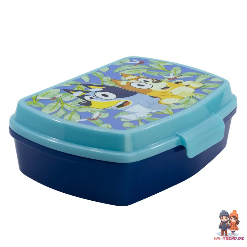 Bluey Bingo Kinder 2 teiliges Set Brotdose plus Trinkflasche - WS-Trend.de