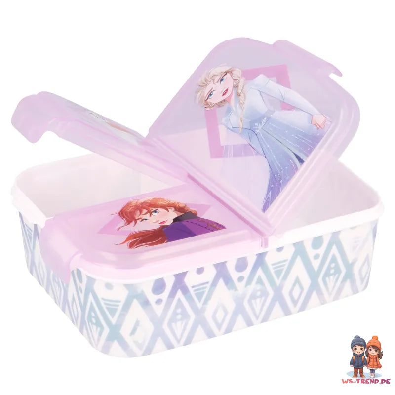 Disney Die Eiskönigin Anna Elsa 2 tlg Kinder Lunch Set Brotdose Alu-Trinkflasche - WS-Trend.de