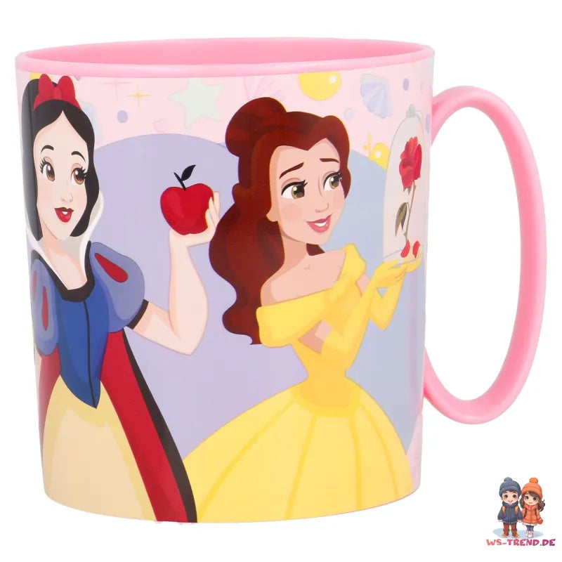Disney Prinzessinnen Arielle Kinder Geschirr-Set 3 teilig Becher Teller Schüssel - WS-Trend.de