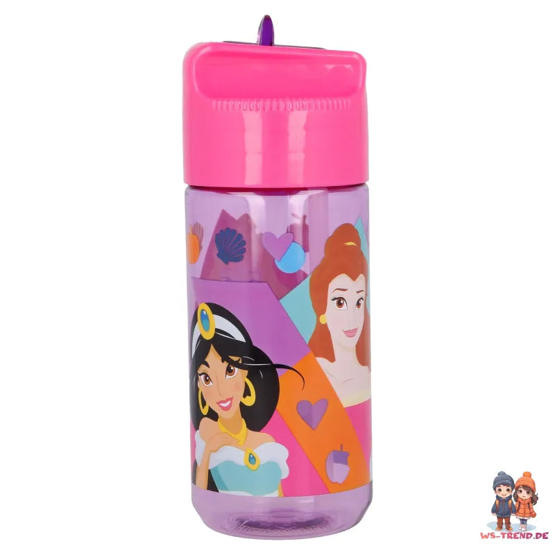 Disney Prinzessinnen Wasserflasche Trinkflasche Flasche 410 ml - WS-Trend.de Sportflasche
