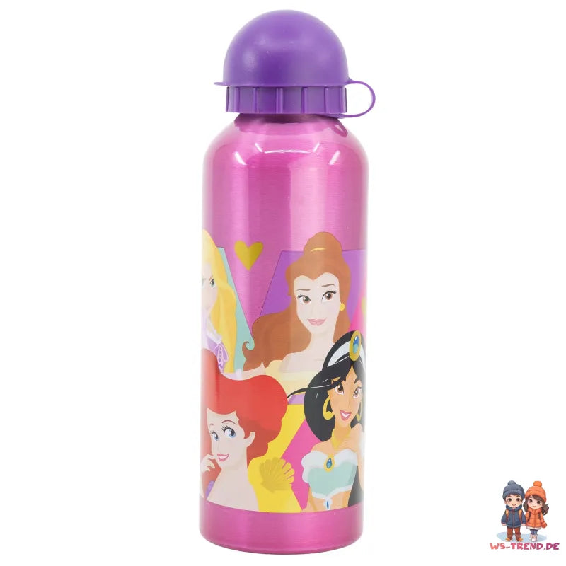 Disney Prinzessinnen Alu Sportflasche Trinkflasche Flasche 530 ml - WS-Trend.de Wasserflasche