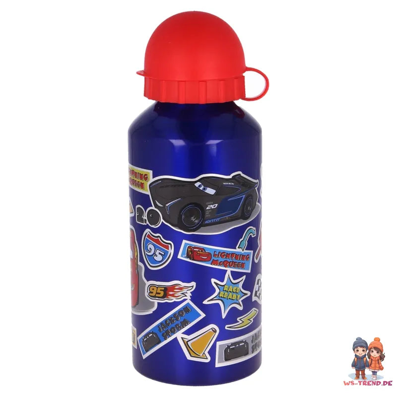 Disney Cars Lightning McQueen 2 tlg. Lunch Set 3Kammer Brotdose Alu-Trinkflasche - WS-Trend.de