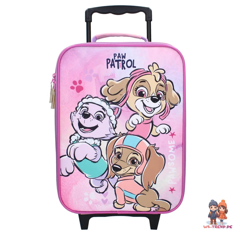 Paw Patrol Skye Kinder 2tlg Set Trolley Kinderkoffer plus Strandtuch 70x140 cm - WS-Trend.de