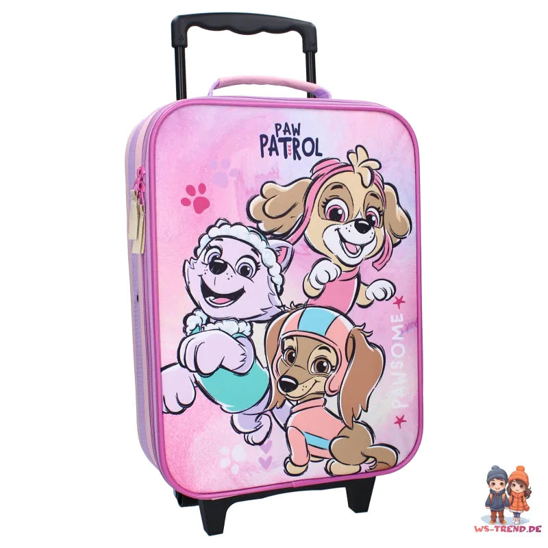Paw Patrol Skye Kinder 2tlg Set Trolley Kinderkoffer plus Strandtuch 70x140 cm - WS-Trend.de
