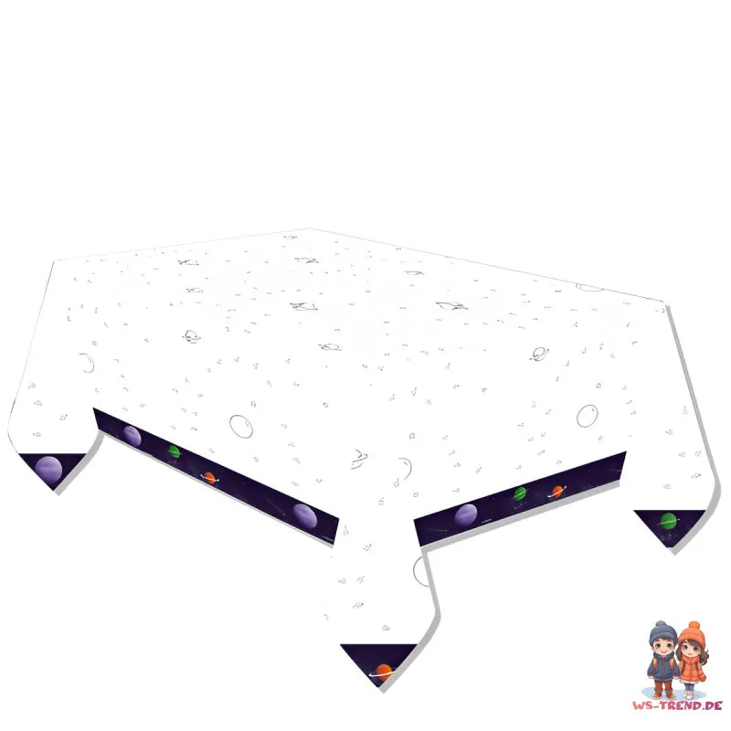 Astronaut Weltraum Geburtstag Deko Set 33 tlg. Geschirr Kinder Partyset WS Trend.de