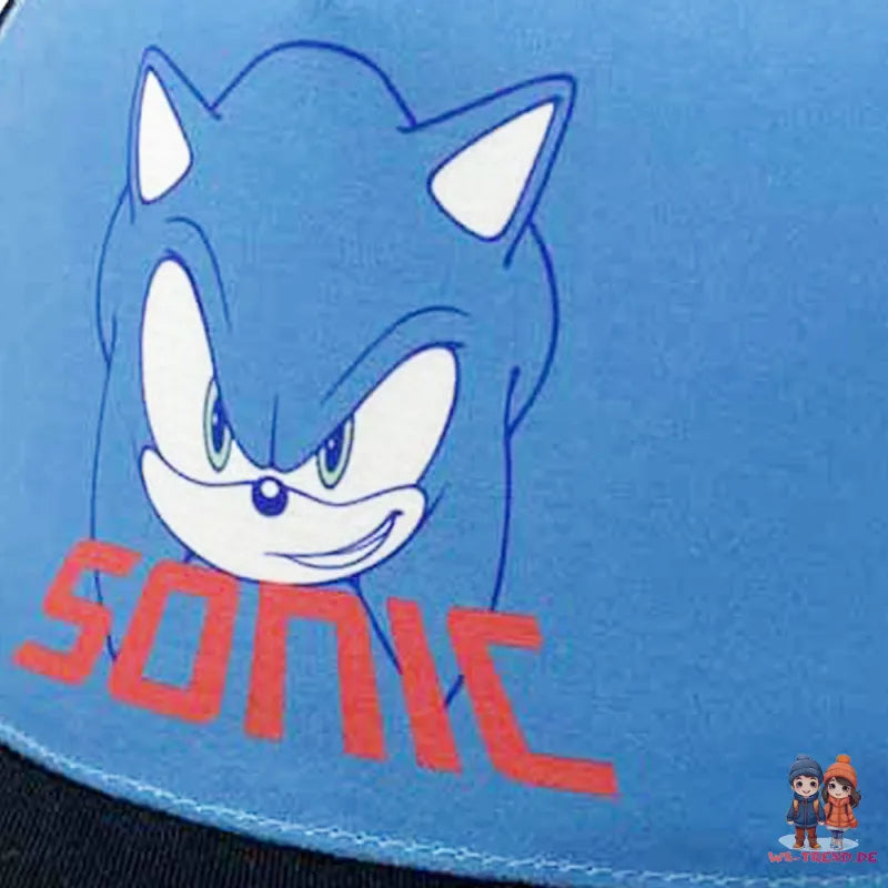 Sonic The Hedgehog Jungen Snapback Basecap Baseball Kappe - WS-Trend.de Mütze 52-54