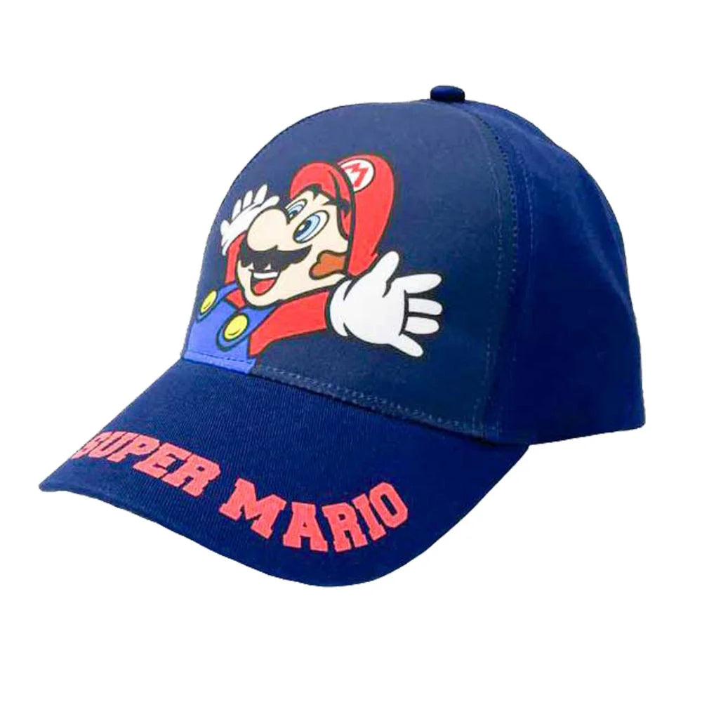 Super Mario Kinder Jungen Basecap Baseball Kappe Mütze - WS-Trend.de Gr. 52 - 54