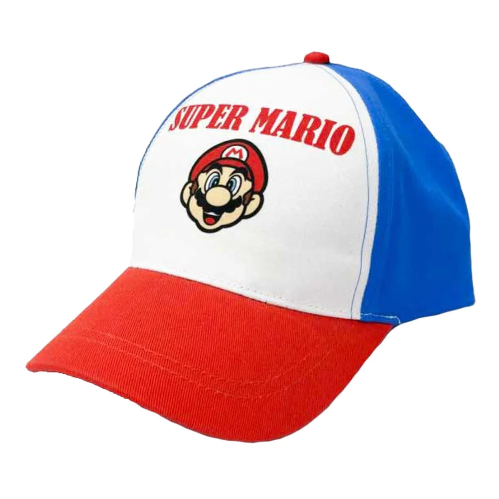 Super Mario Kinder Jungen Basecap Baseball Kappe Mütze - WS-Trend.de Gr. 52 - 54