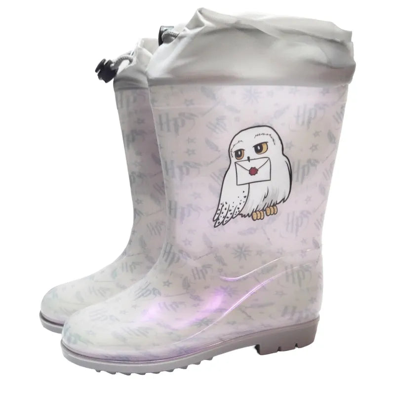 Harry Potter Hedwig Kinder Jugend Stiefel Regenstiefel Gr. 25-34 - WS-Trend.de