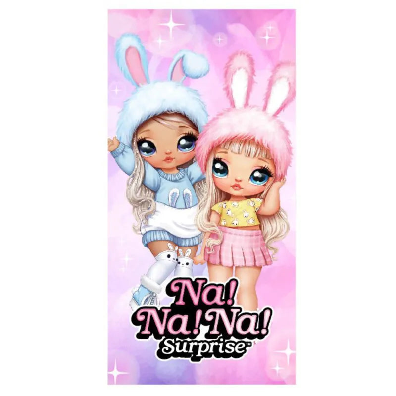 NA!NA!NA! Surprise Girls - Mädchen Mikrofaser Strandtuch Badetuch 70x140 - WS-Trend.de - XXL cm