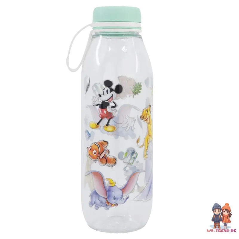 Disney Micky Nemo Elsa Kinder Trinkflasche Wasserflasche Flasche 650 ml - WS-Trend.de Stitch