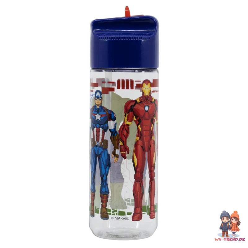 Marvel Avengers Trinkflasche Flasche 540 ml Iron Man Hulk - WS-Trend.de Sport Wasserflasche