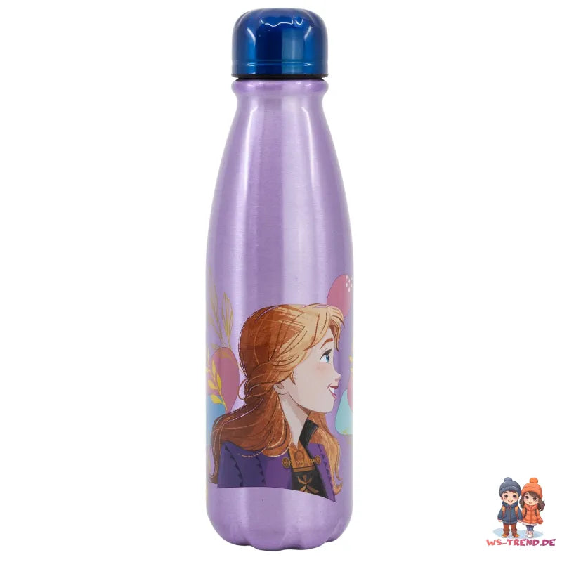 Disney Die Eiskönigin Alu Wasserflasche Trinkflasche Flasche 600 ml Anna Elsa WS Trend.de
