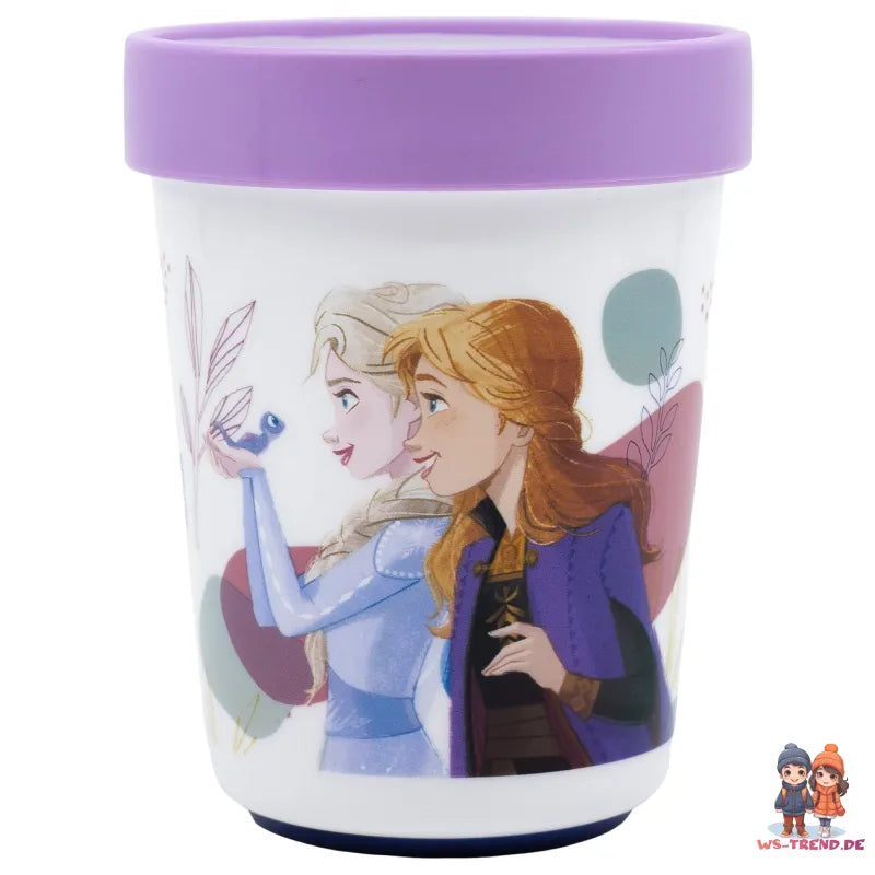 Disney Die EIskönigin Elsa Kinder Geschirr-Set 3 teilig Becher Teller Schüssel - WS-Trend.de