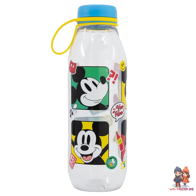 Disney Mickey Maus Kinder Sport Wasserflasche Trinkflasche Flasche 650 ml - WS-Trend.de