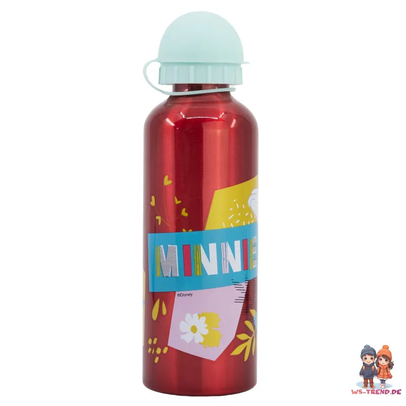 Disney Minnie Maus Alu Wasserflasche Trinkflasche Flasche 530 ml - WS-Trend.de
