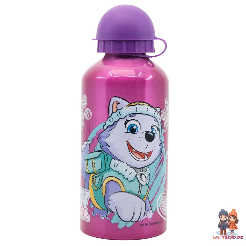 Paw Patrol Skye Everest Aluminium Wasserflasche Trinkflasche Flasche 400 ml - WS-Trend.de