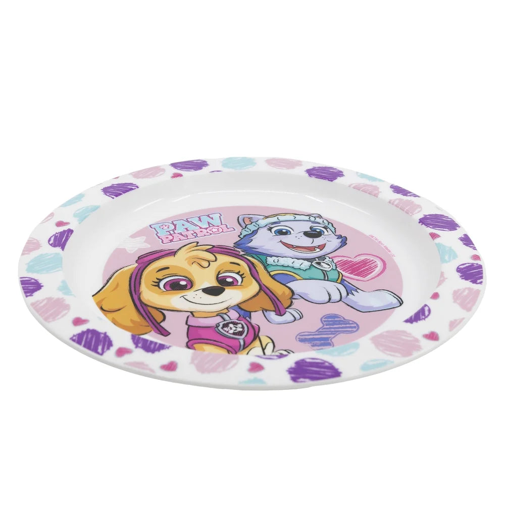 Paw Patrol Skye Everest Kinder Geschirr-Set 3 teilig XL Becher Teller Schüssel - WS-Trend.de