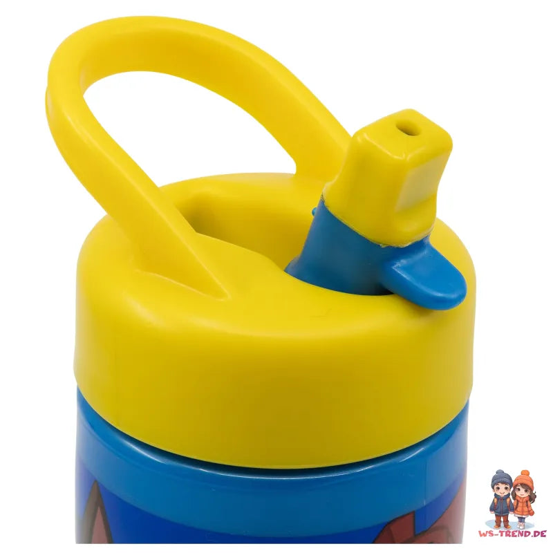 Paw Patrol Kinder Wasserflasche Trinkflasche Flasche Tragegriff 410 ml WS Trend.de