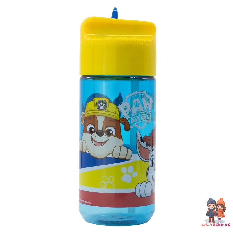 Paw Patrol Chase Rubble Marshall Wasserflasche Trinkflasche Flasche 430 ml - WS-Trend.de