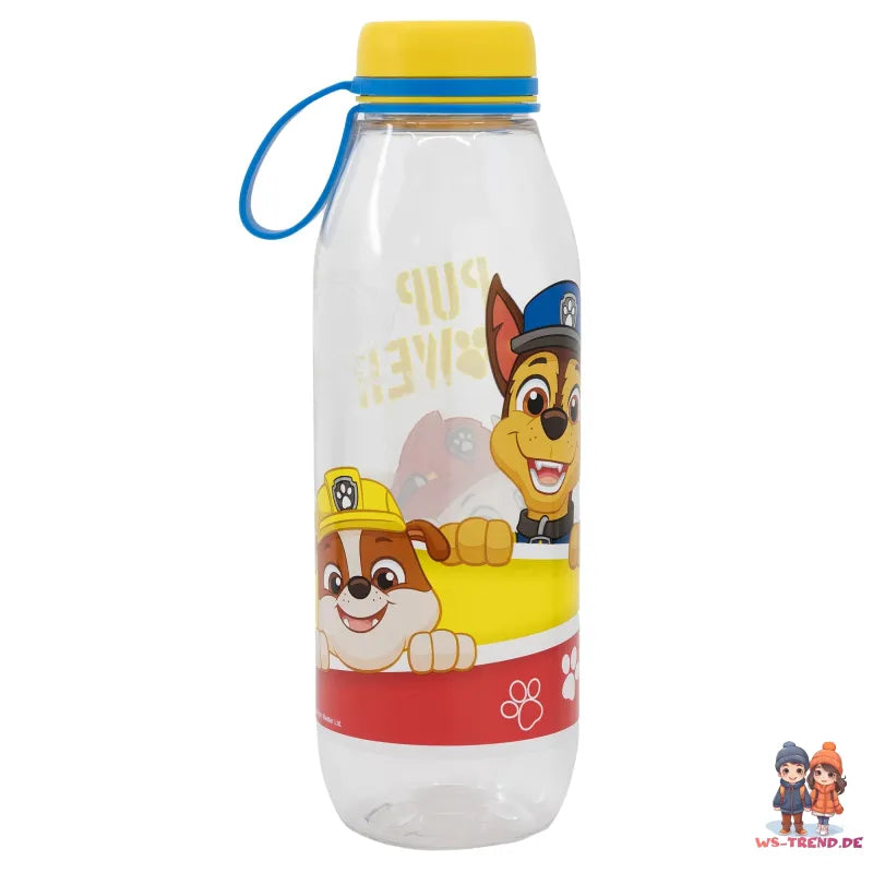 Paw Patrol Chase Marshal Rubble Kinder Wasserflasche Trinkflasche Flasche 650 ml - WS-Trend.de