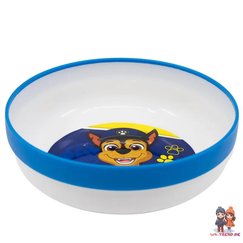 Paw Patrol Kinder Geschirr-Set 3 teilig Becher Teller Schüssel - WS-Trend.de