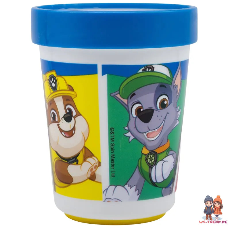 Paw Patrol Kinder Geschirr-Set 3 teilig Becher Teller Schüssel - WS-Trend.de