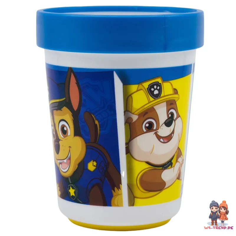 Paw Patrol Kinder Geschirr-Set 3 teilig Becher Teller Schüssel - WS-Trend.de