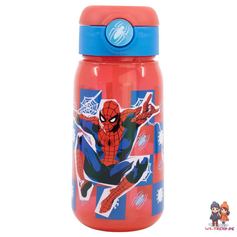 Marvel Spiderman Sportflasche Wasserflasche Trinkflasche Flasche 510 ml - WS-Trend.de