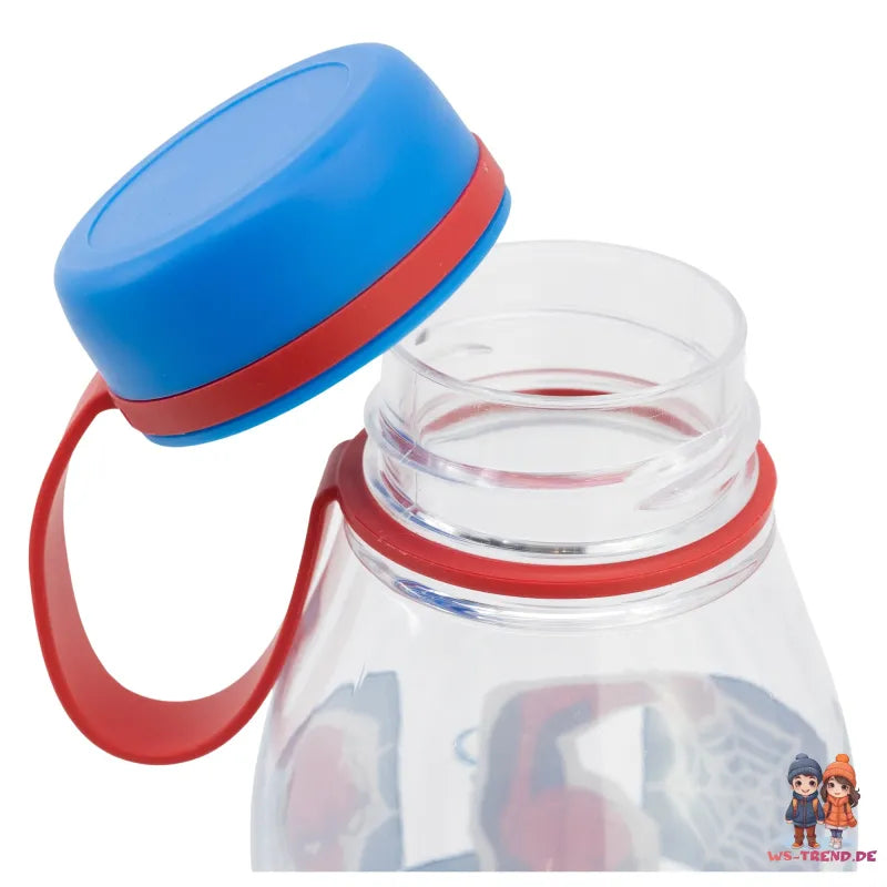 Marvel Spiderman Sportflasche Wasserflasche 650 ml WS Trend.de Trinkflasche Flasche