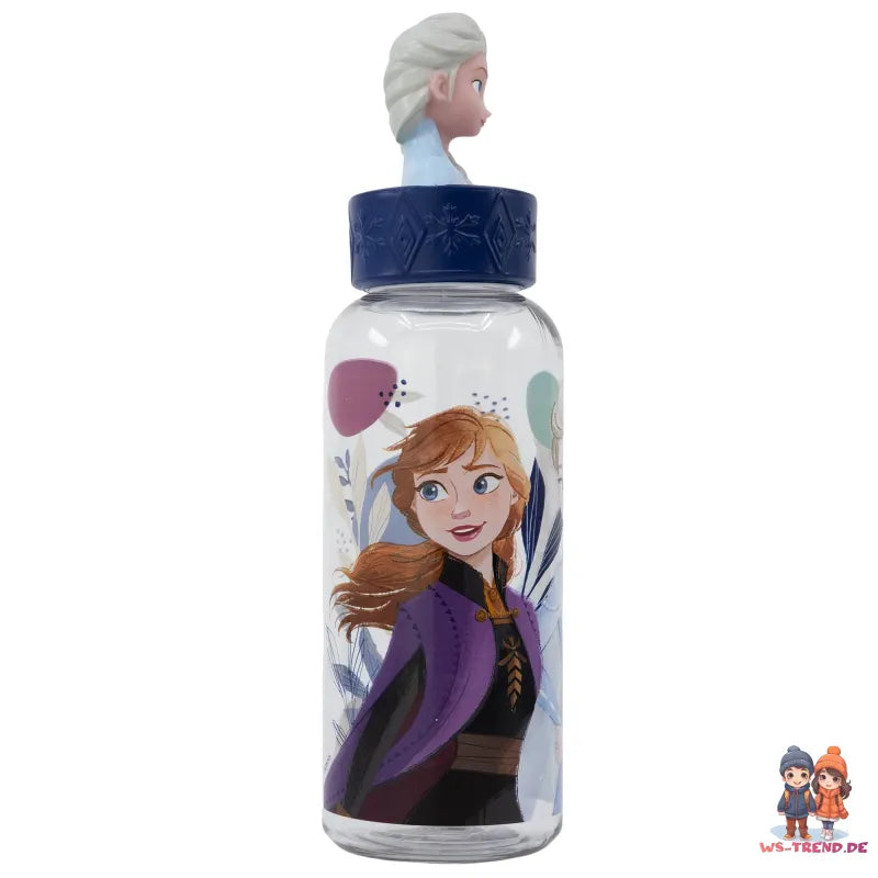 Disney Die Eiskönigin Elsa 3D Kinder Wasserflasche Trinkflasche Flasche 560 ml - WS-Trend.de