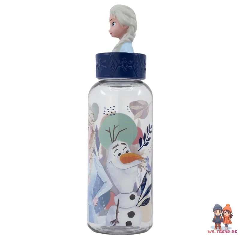Disney Die Eiskönigin Elsa 3D Kinder Wasserflasche Trinkflasche Flasche 560 ml - WS-Trend.de