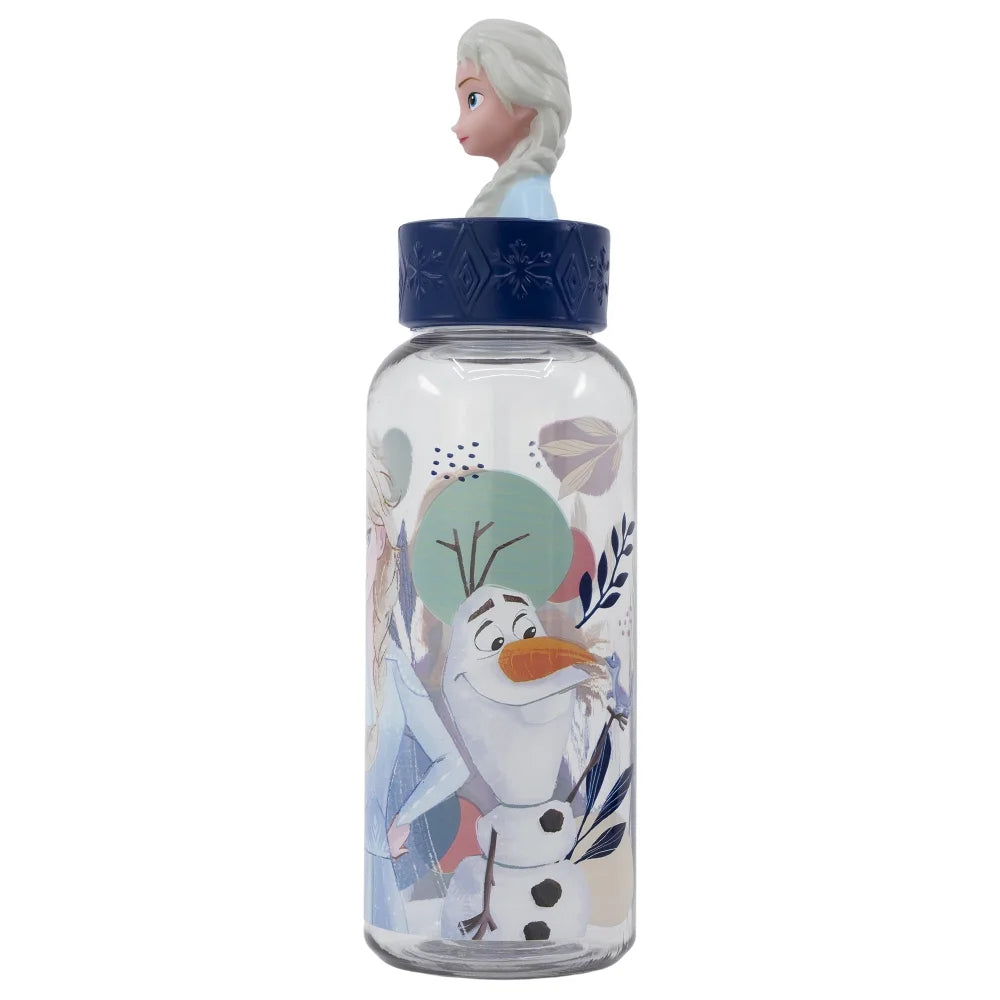Disney Die Eiskönigin Elsa 3D Kinder Wasserflasche Trinkflasche Flasche 560 ml - WS-Trend.de