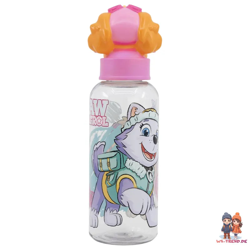 Paw Patrol Skye 3D Figur Deckel Wasserflasche Trinkflasche Flasche 560 ml - WS-Trend.de