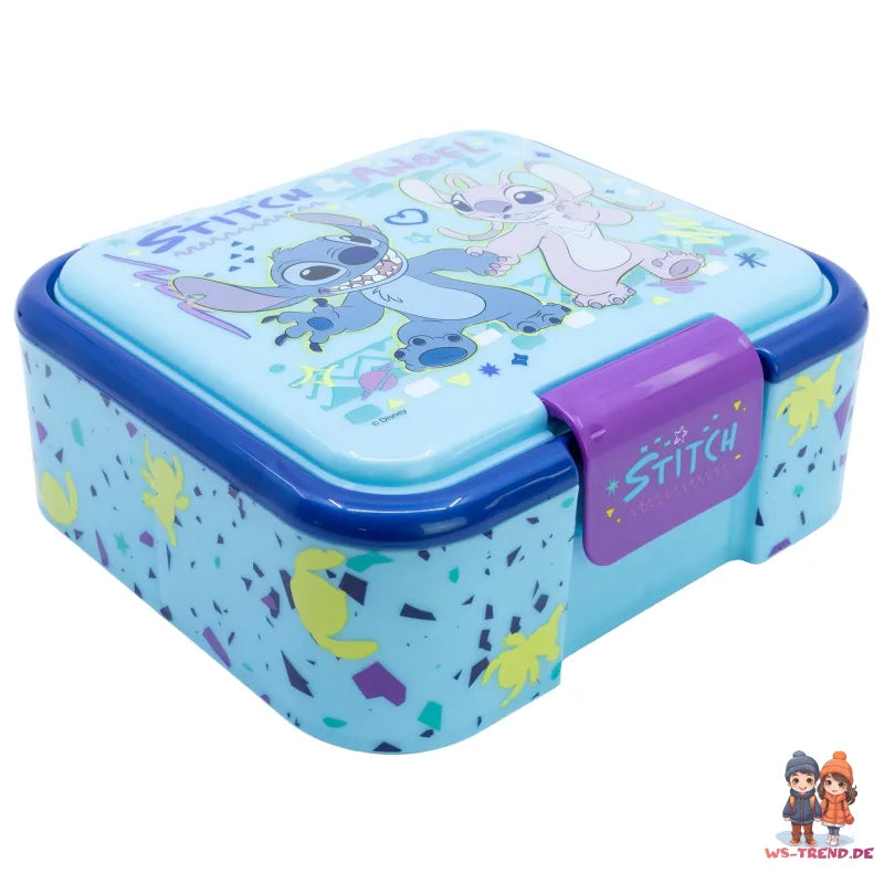 Disney Lilo und Stitch Angel 2 tlg. Set XL Brotdose plus Trinkflasche 640 ml - WS-Trend.de