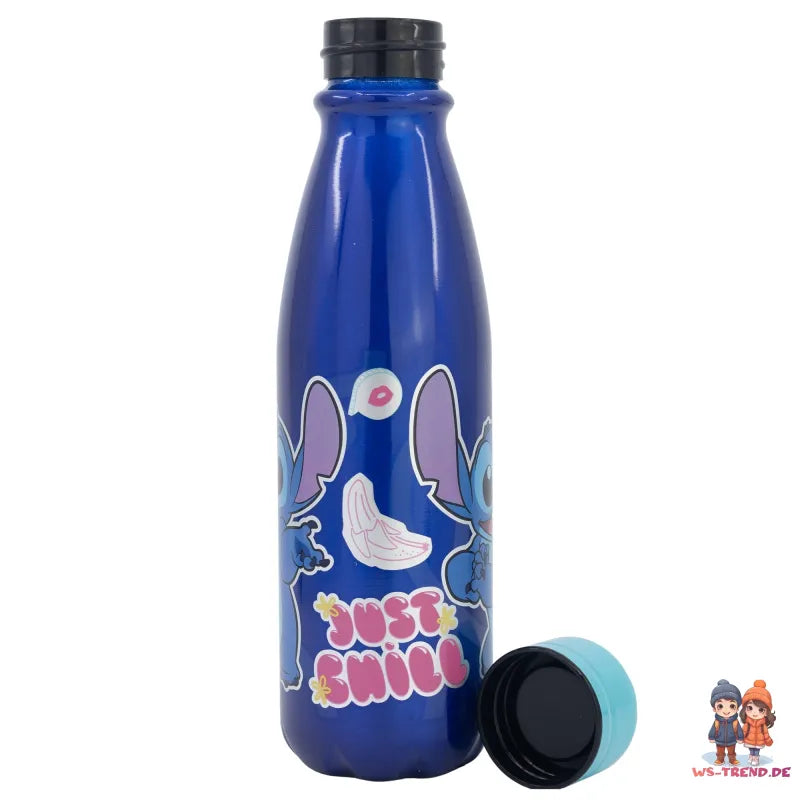 Disney Stitch Kinder Aluminium Wasserflasche Trinkflasche Flasche 600 ml - WS-Trend.de
