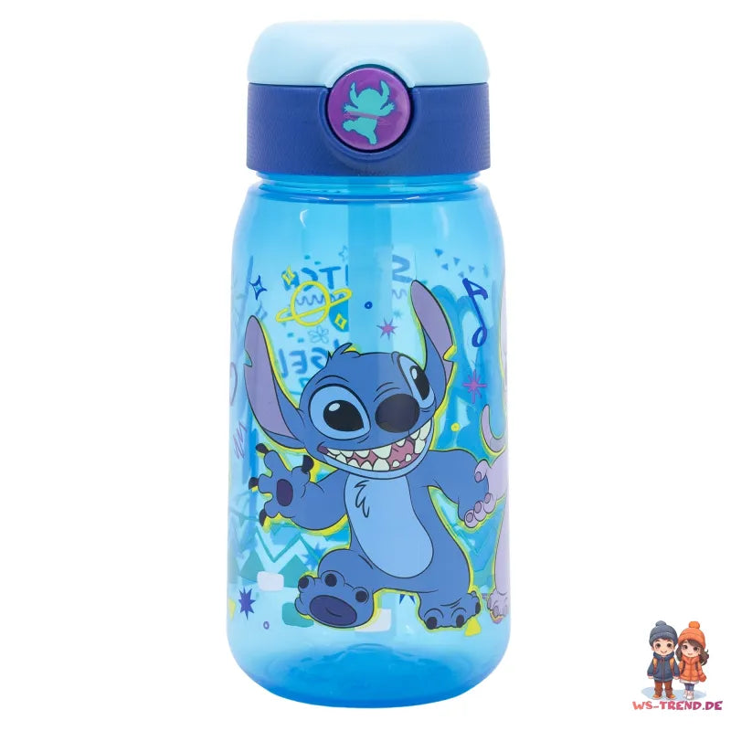 Disney Lilo und Stitch Angel Kinder Trinkflasche Flasche mit Halm 510 ml - WS-Trend.de