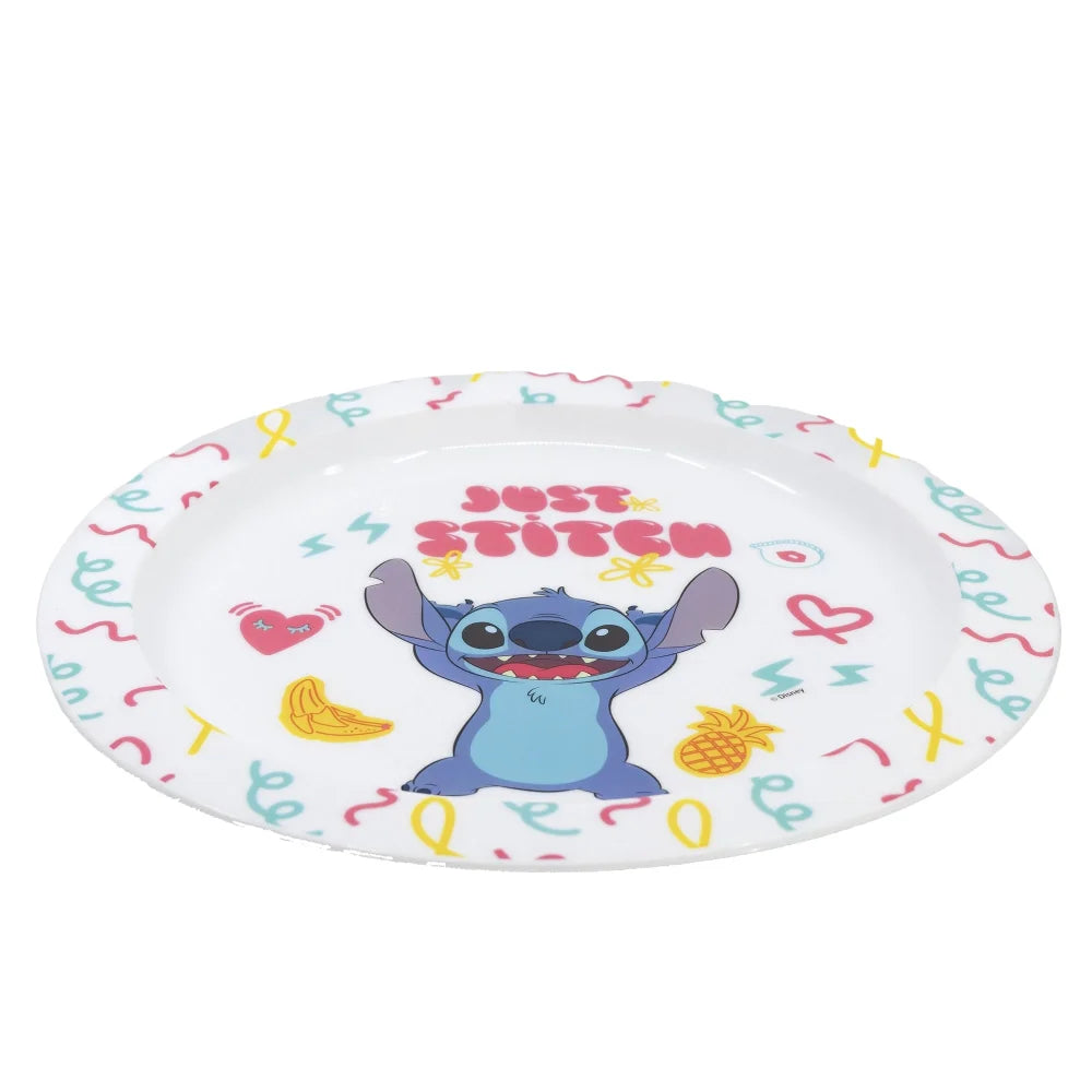 Disney Stitch Kinder Geschirr-Set 3 teilig Becher Teller Schüssel - WS-Trend.de