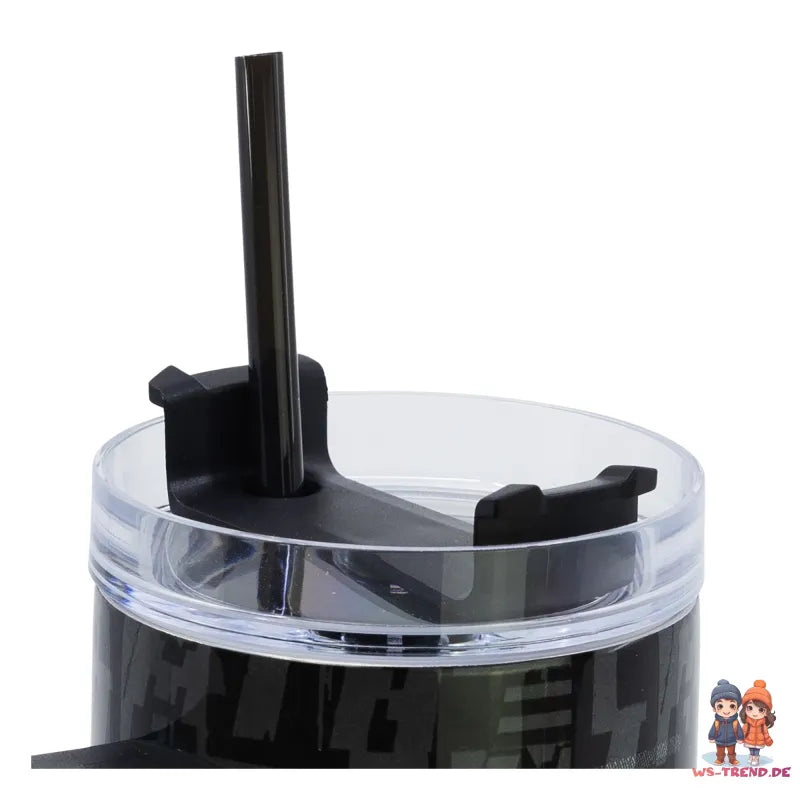 Minecraft Creeper Edelstahl XL Iso Kaffeebecher Thermobecher To-Go 940 ml - WS-Trend.de