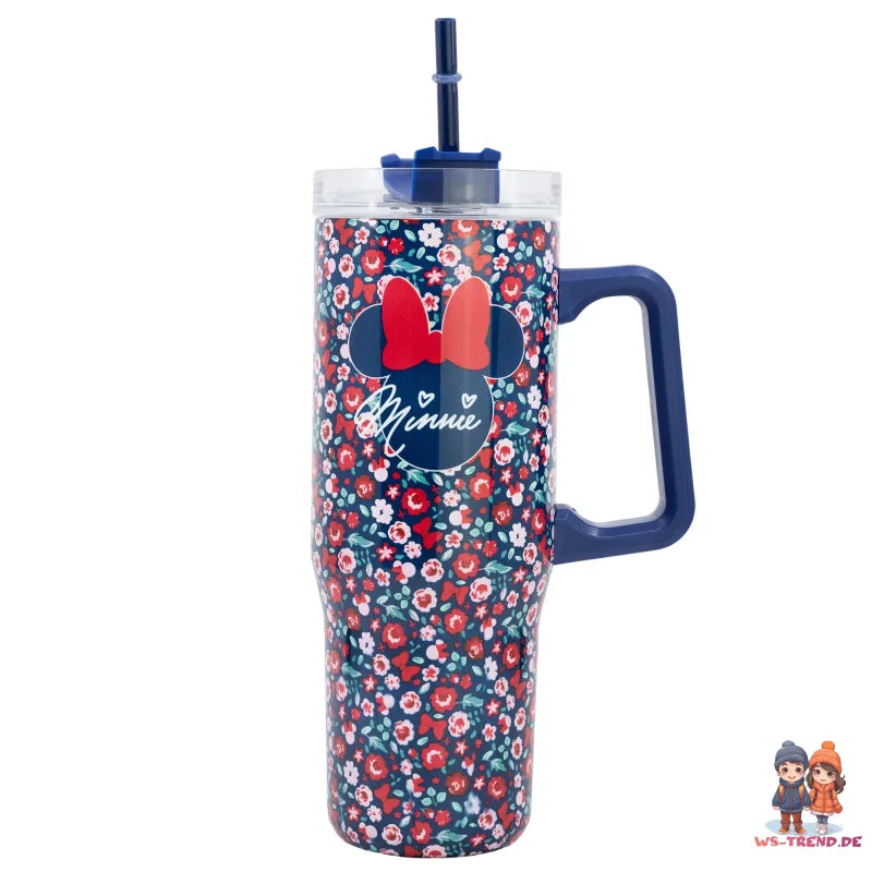 Disney Minnie Maus Edelstahl XL Iso Kaffeebecher Thermobecher To-Go 940 ml - WS-Trend.de